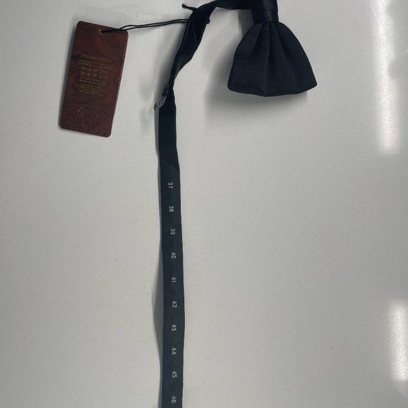 NWT Stefano Ricci Silk Satin Bow Tie - Picture 4 of 4